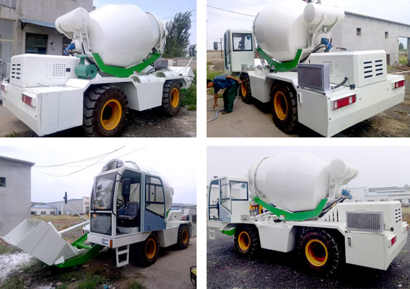 2.5 cubic meter self loading mixer 7