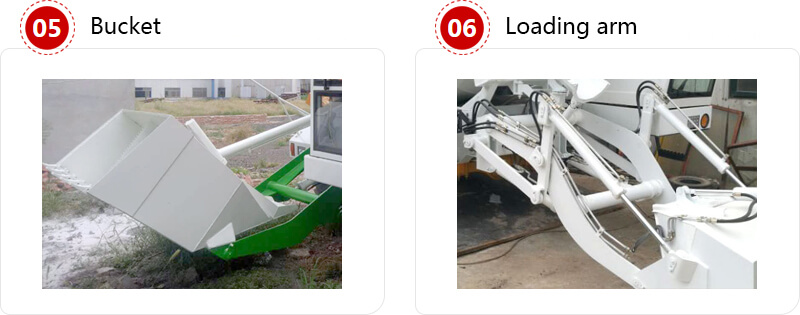 2.5 cubic meter self loading mixer 9